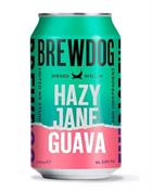 Brewdog Hazy Jane Guava New England IPA Beer 33 cl 5%
